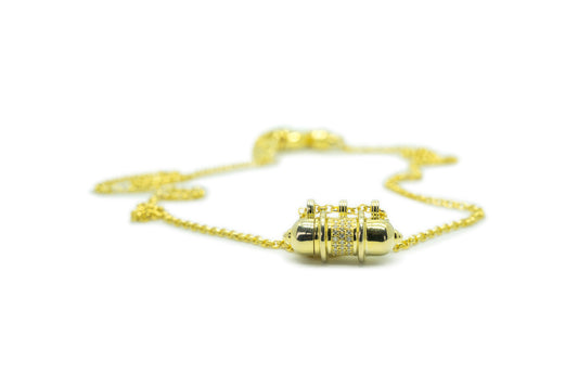 Vidya Gold Bands Necklace