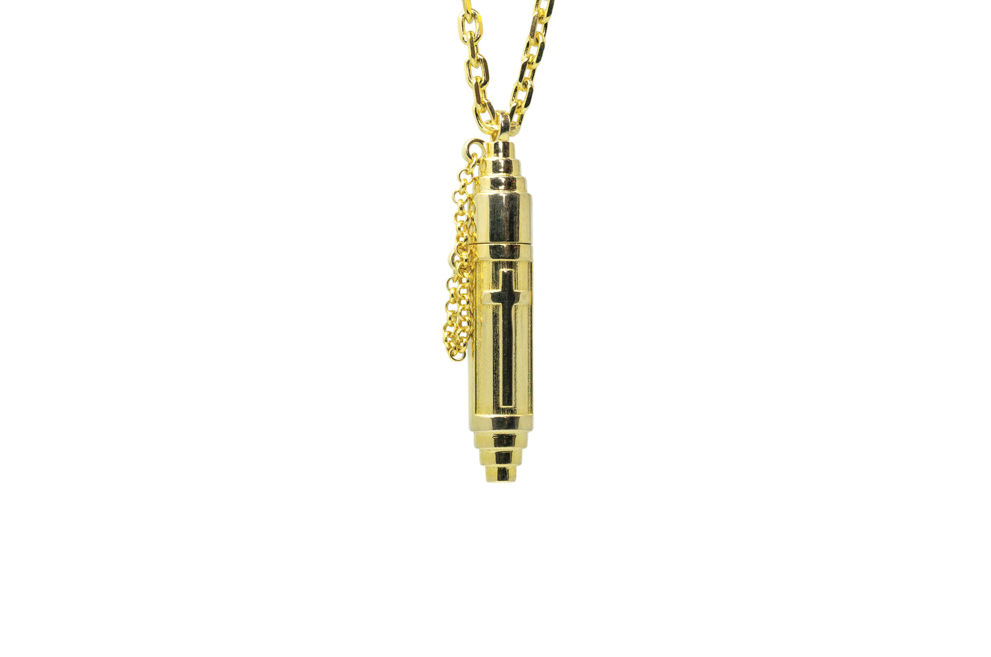 Vertical Cross Necklace