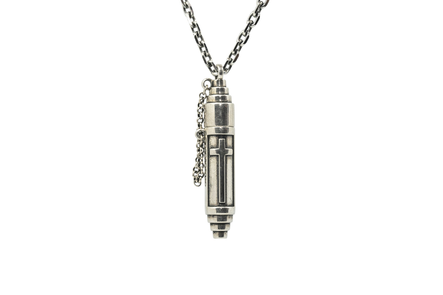 Vertical Cross Necklace