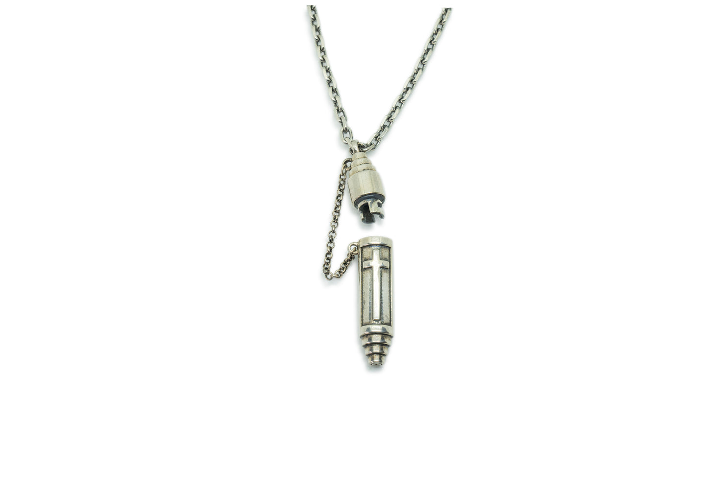 Vertical Cross Necklace