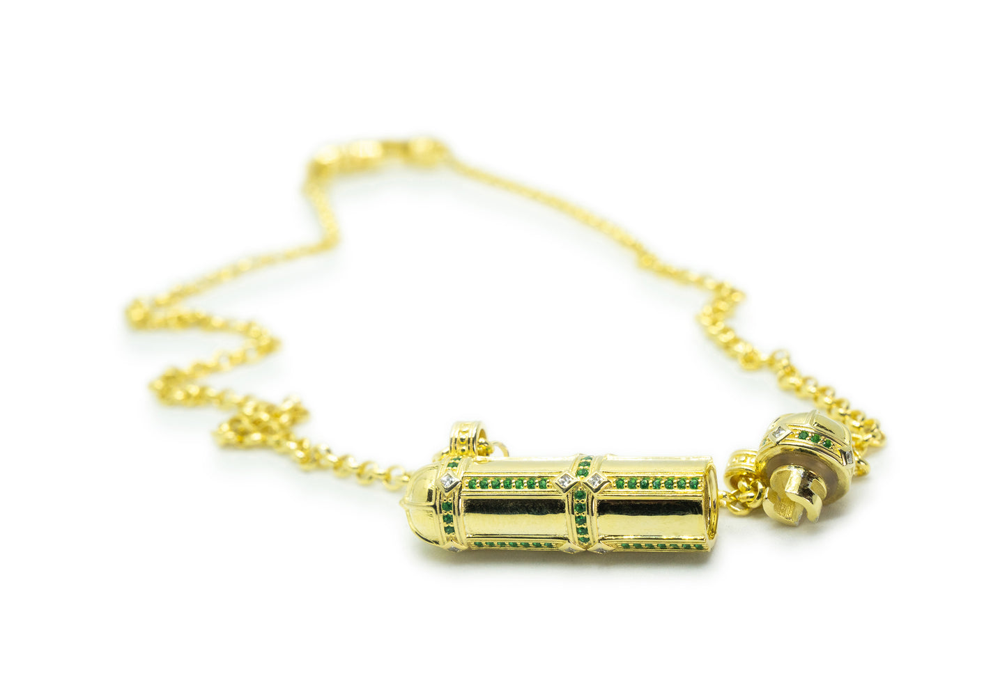 Afghani Tribal Emerald Necklace